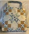 Large  Quilted Patchwork Tote Bag